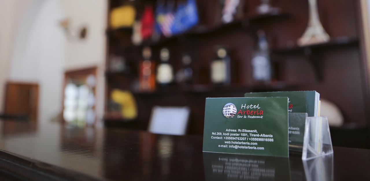 Hotel Arberia Tirana Zewnętrze zdjęcie